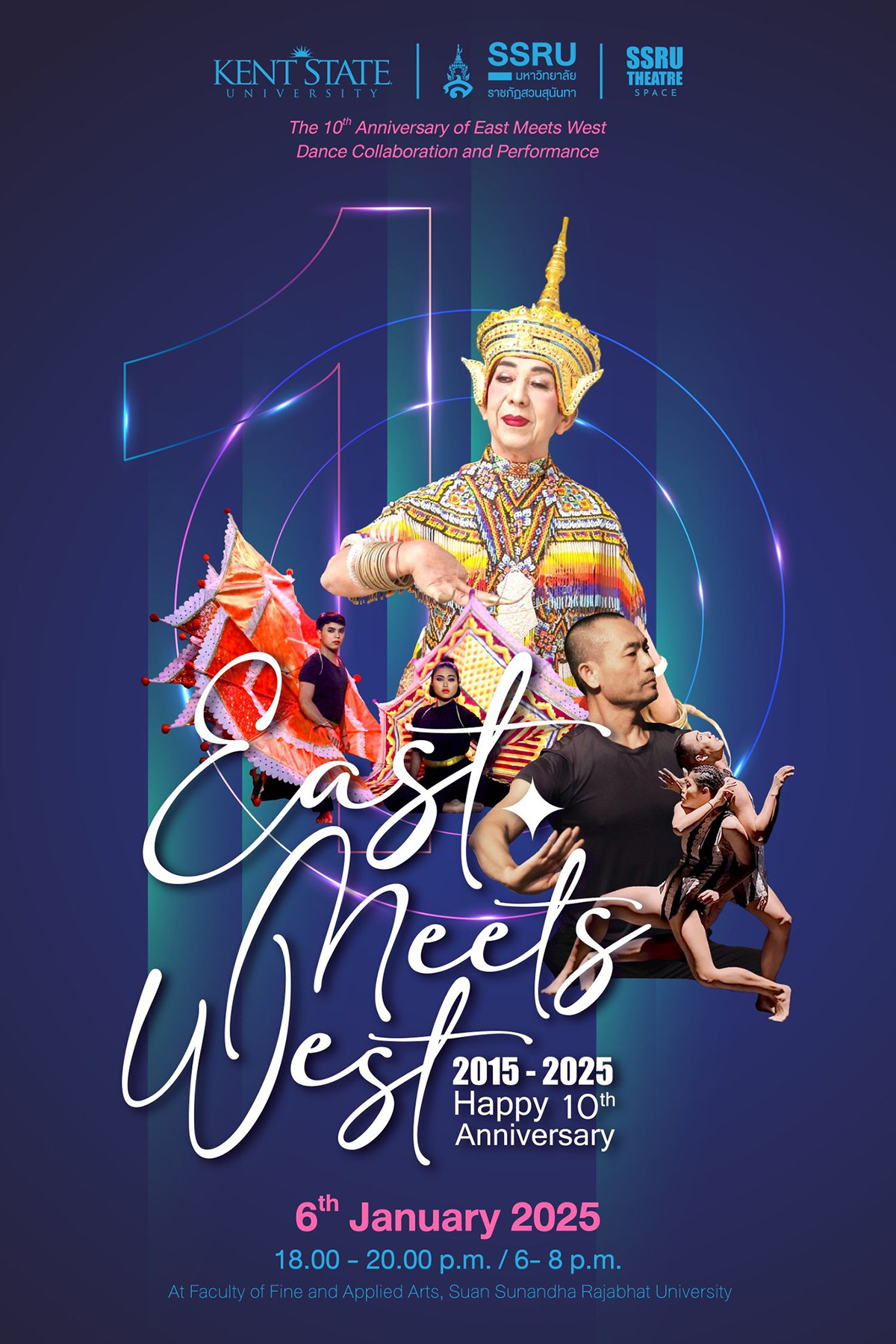 เชิญชมการแสดงการเต้น ครบรอบ 10 ปี (ชมฟรี!!)โครงการแลกเปลี่ยนวัฒนธรรม East Meets West เชิญชมการแสดงการเต้น ครบรอบ 10 ปี (ชมฟรี!!)โครงการแลกเปลี่ยนวัฒนธรรม East Meets West