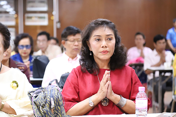ชมรมรวมช่อแก้วสวนสุนันทา จัดกิจกรรมงานบุญทอดผ้าป่ามหากุศล เพื่อนช่วยเพื่อนครั้งที่ 2